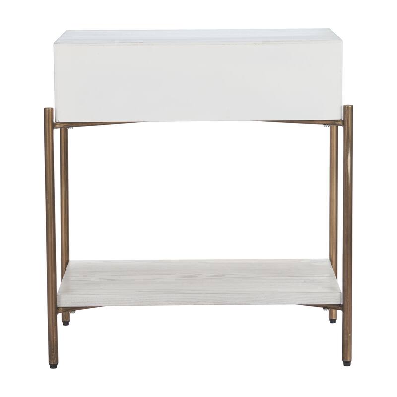 Yoru Side Table Oak White