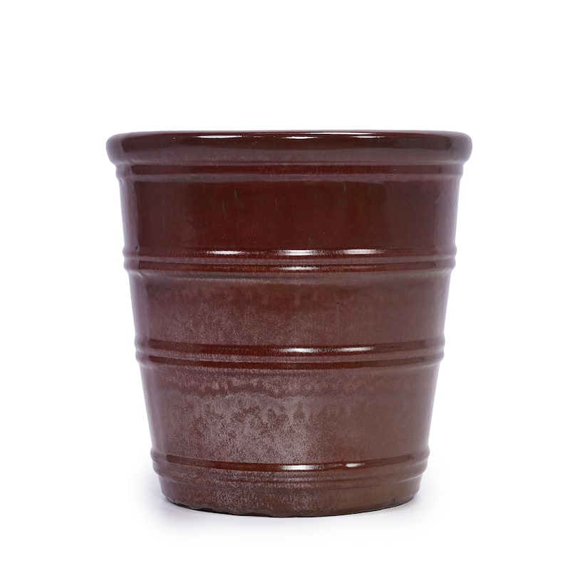 3 Breathable Handmade Ceramic Planters Ring Design for Succulent Herbs