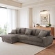 preview thumbnail 35 of 153, 118.4"W Plush Modular Sectional Sofa with Pillows