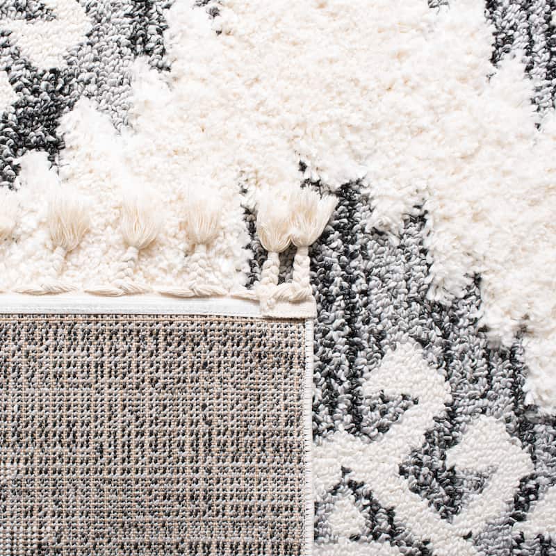 SAFAVIEH Moroccan Tassel Shag Berneice Boho Tribal 2-inch Thick