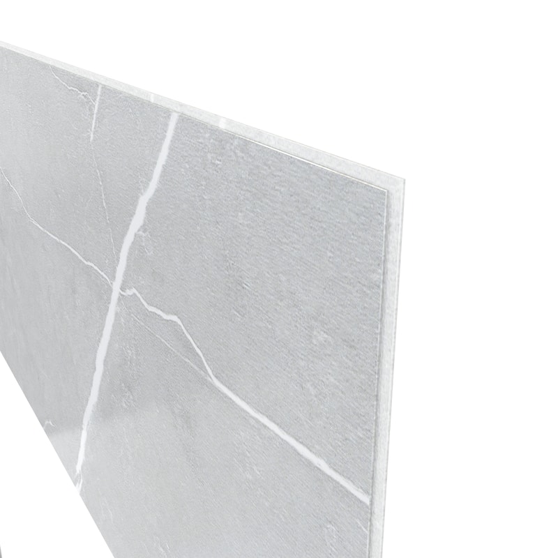Epiphany Glue-up Wall Tiles 15.75 in. H x 31.5 in. L In Smooth Marble Light Grey