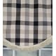 preview thumbnail 2 of 0, RLF Home Bison Check Cornice Valance with Brush Trim