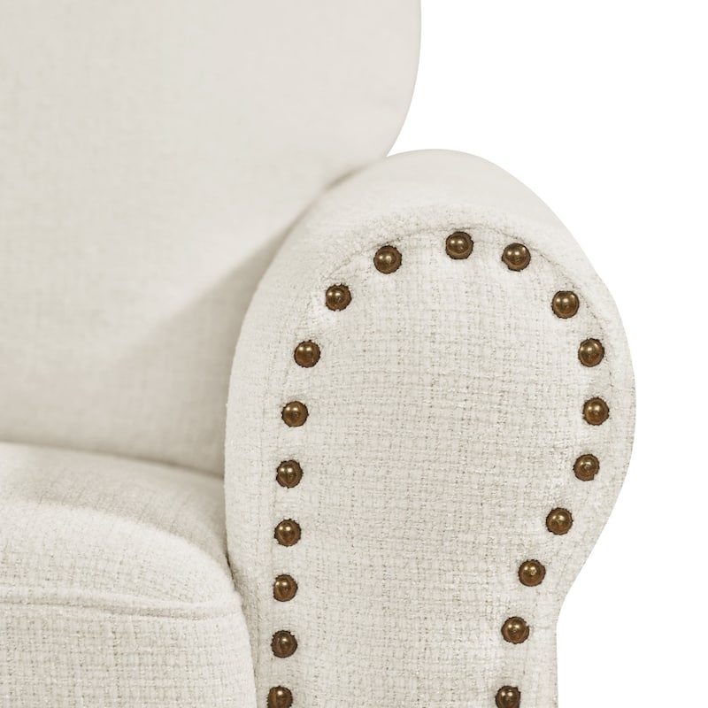 Heido 360 Degree Swivel Glider Manual Recliner Leisure Sofa Chair