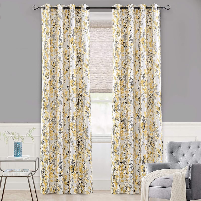 DriftAway Leah Darkening Grommet Window Curtain Panel