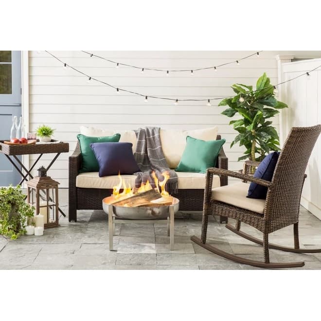 Bayview Outdoor Rocking Chair with Cushion
