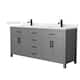 Option Dark Gray / Giotto Quartz Top / Matte Black