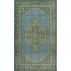 preview thumbnail 1 of 15, Distressed Geometric Oushak Oriental Area Rug Hand-knotted Wool Carpet - 5'7" x 8'7"