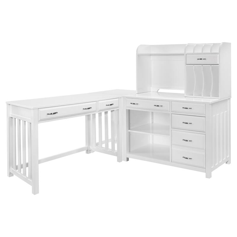 Fremont & Park Traine 4-Piece Corner Desk