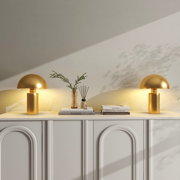 Gold mushroom lamp outlet