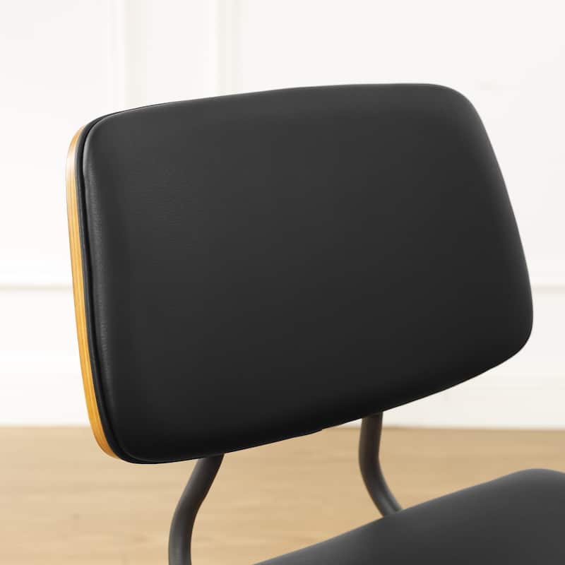 Art Leon Modern Bentwood Accent Chair (Set of 2)
