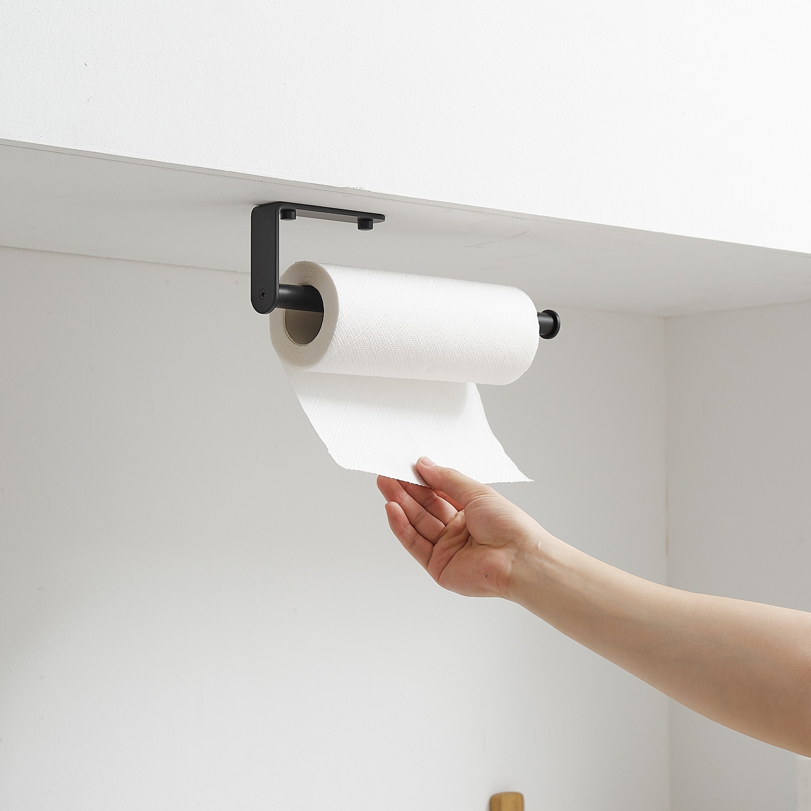 Wall Mount Paper Towel Holder Bulk Self Adhesive Under Cabinet 2 Pieces On Sale Bed Bath Beyond 39673734