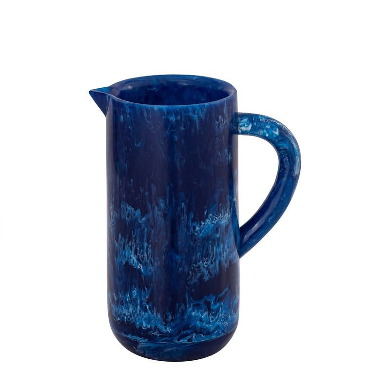 Blue Resin Pitcher