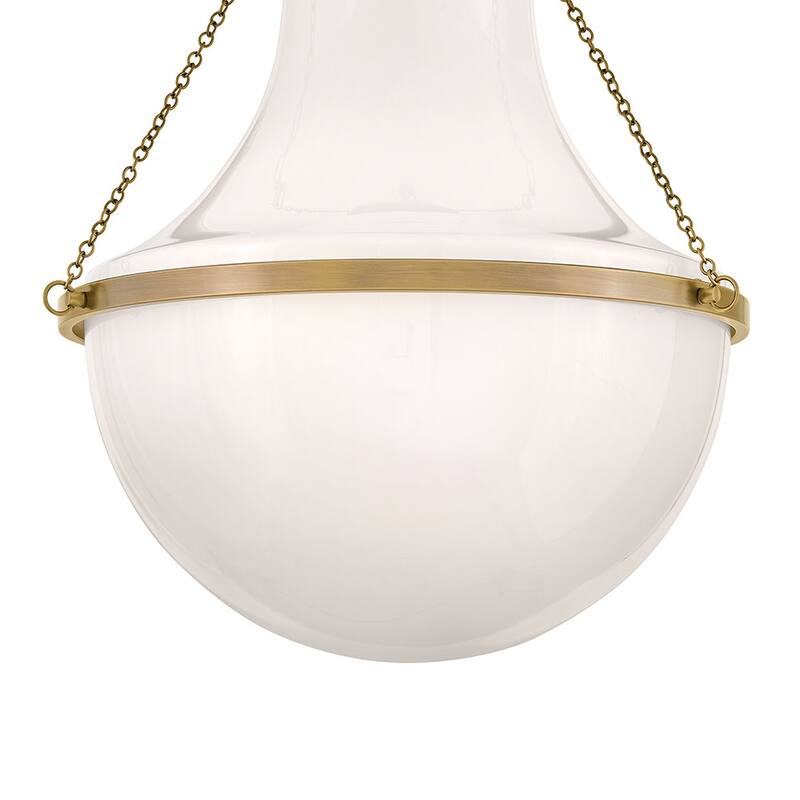 Hinkley Lighting 46893 Collins 20" Wide Semi-Flush Urn Ceiling Fixture
