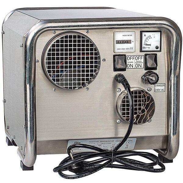 Pridiom PGD970DES 77 Pint Desiccant Dehumidifier Two Internal Fans