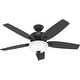 preview thumbnail 4 of 19, Hunter 52" Newsome Ceiling Fan with LED Bowl Light Kit and Pull Chain