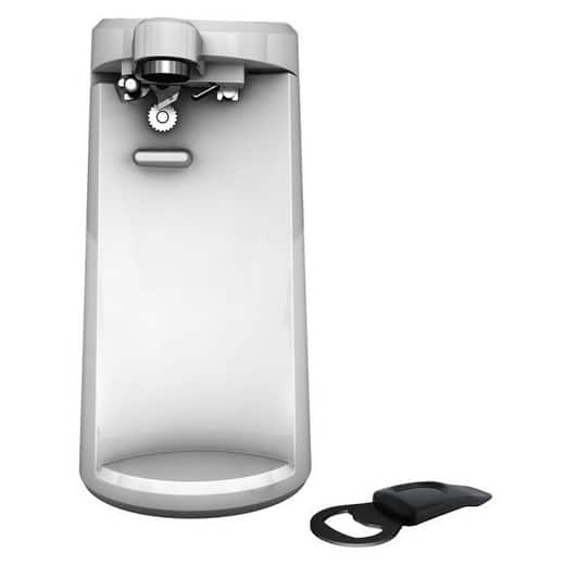 Black & Decker EC500W Extra Tall Can Opener & Knife Sharpener, White Overstock 14365883