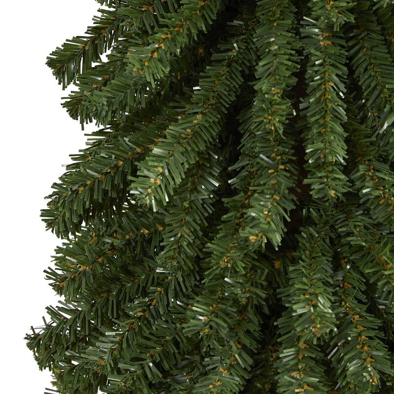 5' Grand Alpine Artificial Christmas Tree with 469 Bendable Branches on Natural Trunk