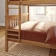 preview thumbnail 6 of 22, Max & Lily Classic Queen over Queen Bunk Bed with Ladder