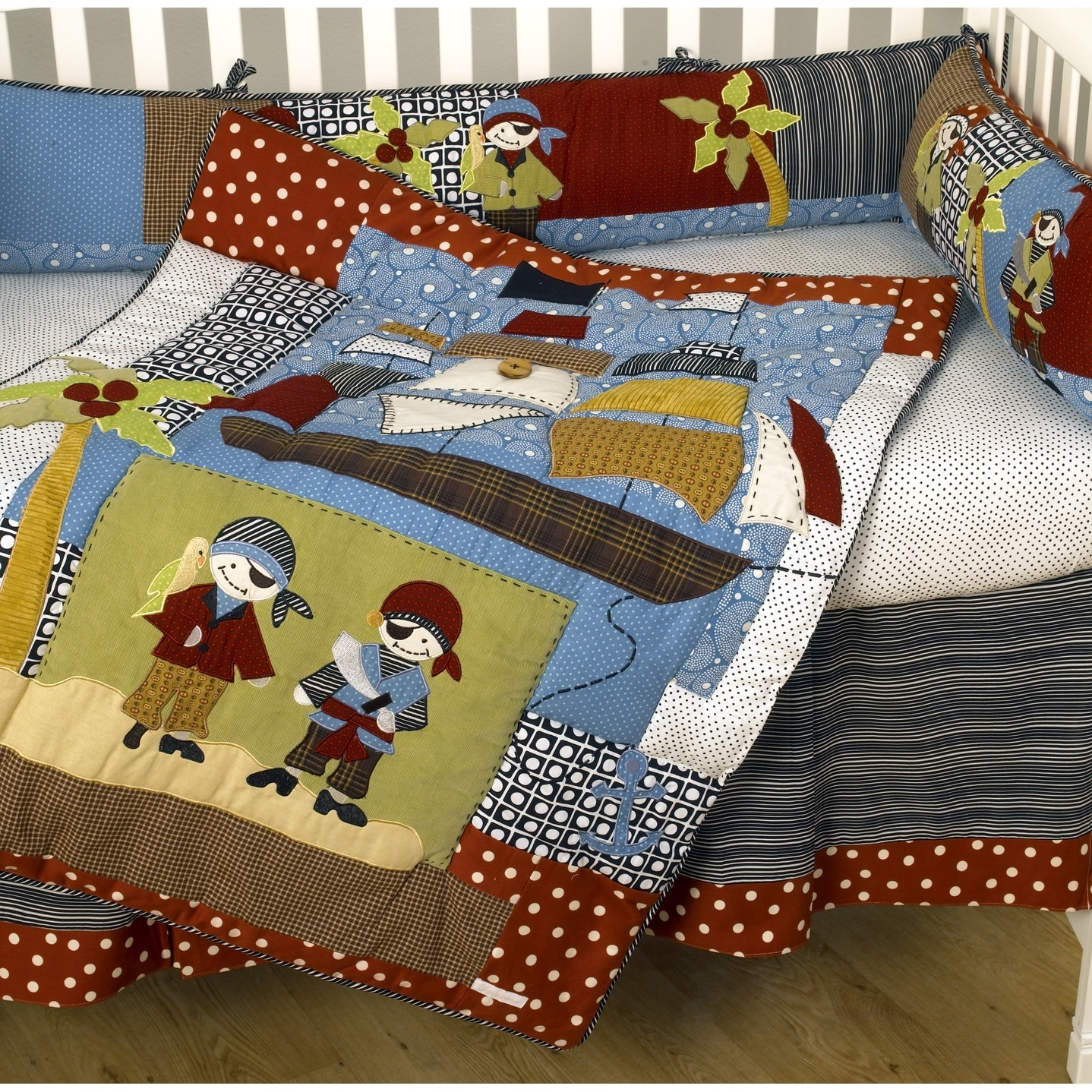 Pirate cot bed bedding discount