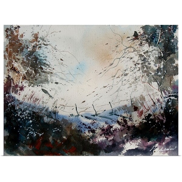 "Watercolor 090707" Poster Print
