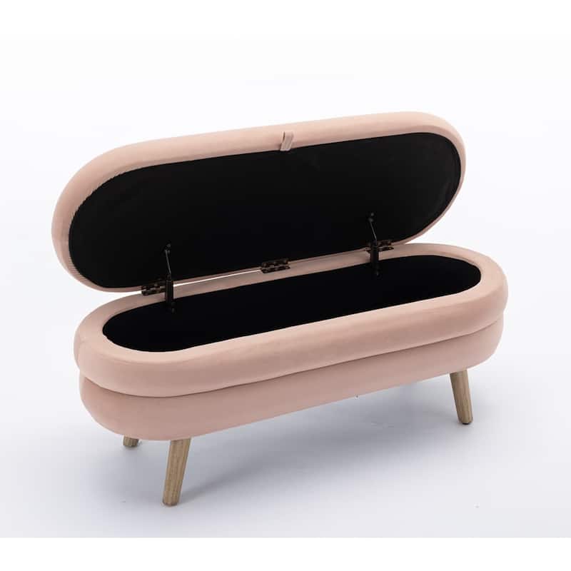 Storage Bench Bedroom Bench With Wood Legs