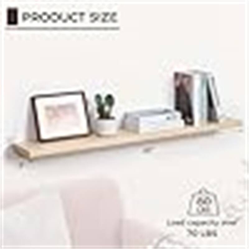 Floating Shelves - 8"D x 48"W x 1.2"H