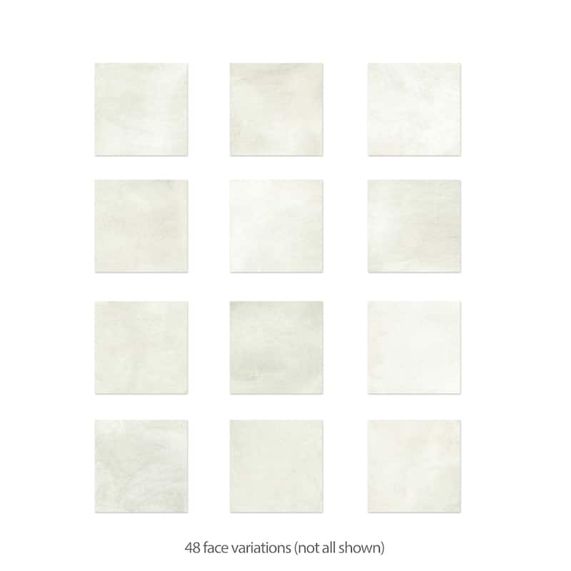 Merola Tile Laverton Taco Nieve 1-5/8" x 1-5/8" Porcelain Floor and Wall Tile