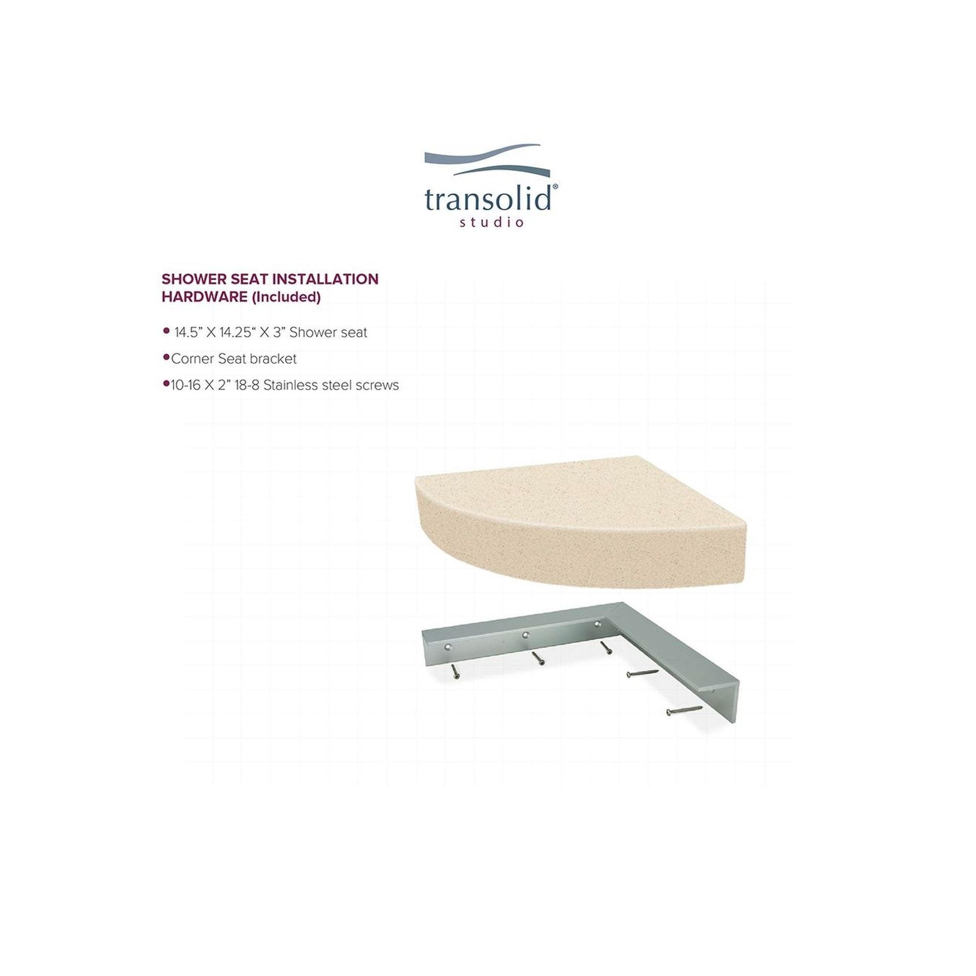 Corner shower hotsell seats wall mounted
