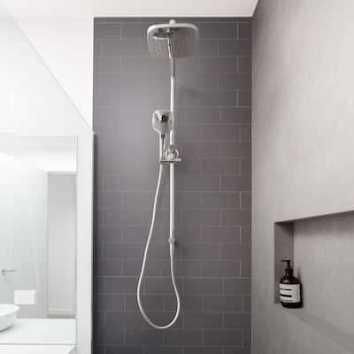 Merola Tile BioTech Piscina Brick Dark Grey Matte 4-3/4" x 9-5/8" Porcelain Floor and Wall Tile