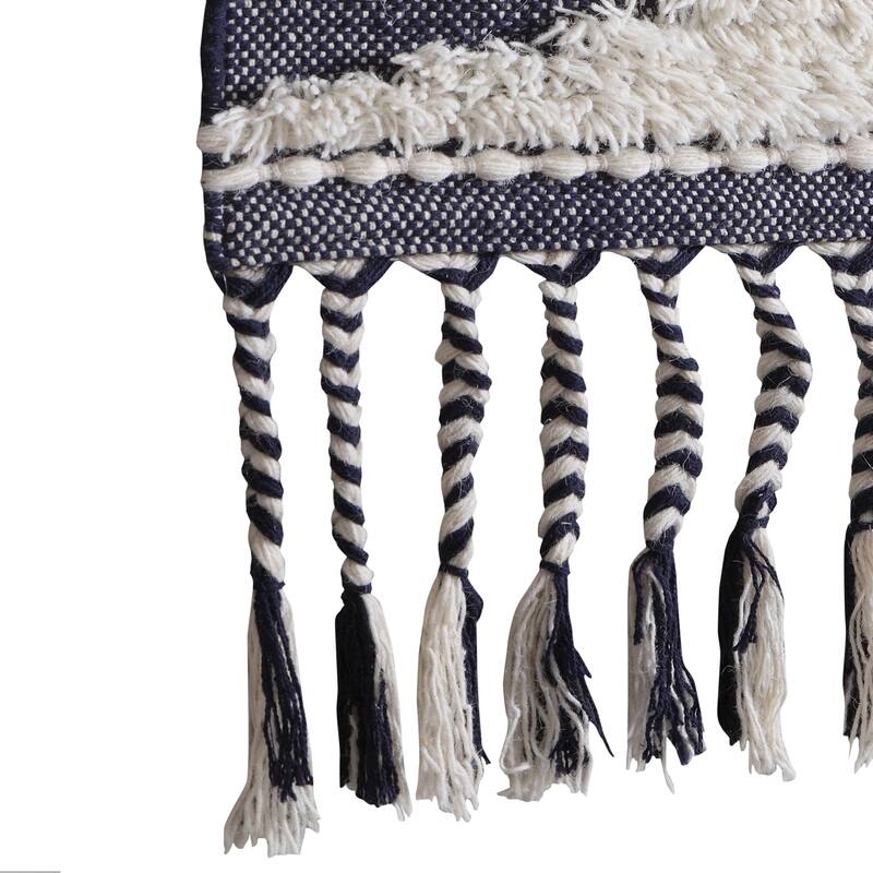Sevita Modern Cloudy Day Woven Wall Hanging - 19" x 35"