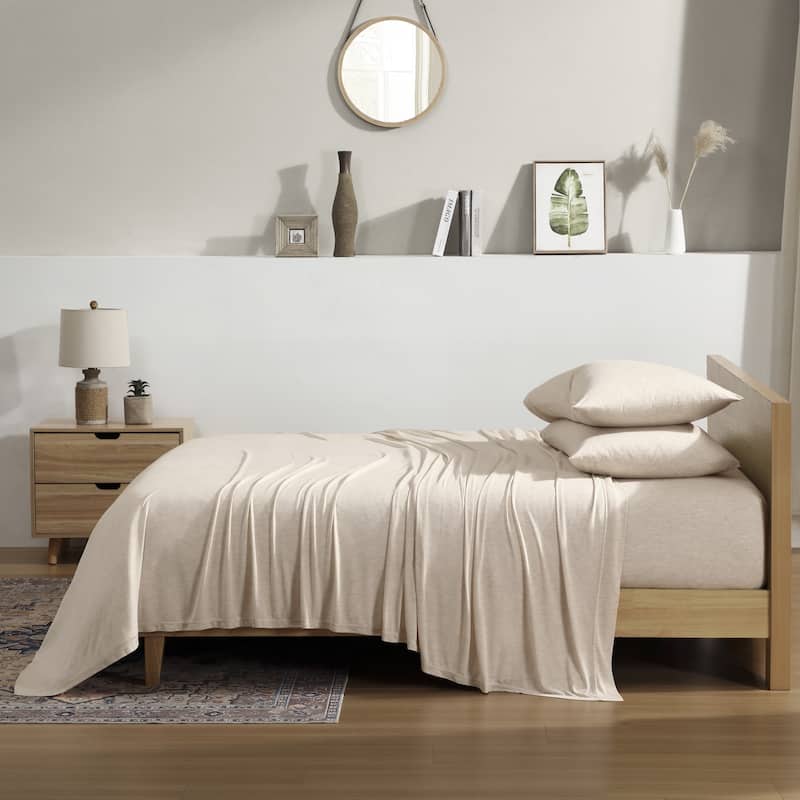 Pure Beech TENCEL™ Modal Jersey Knit Sheet Set