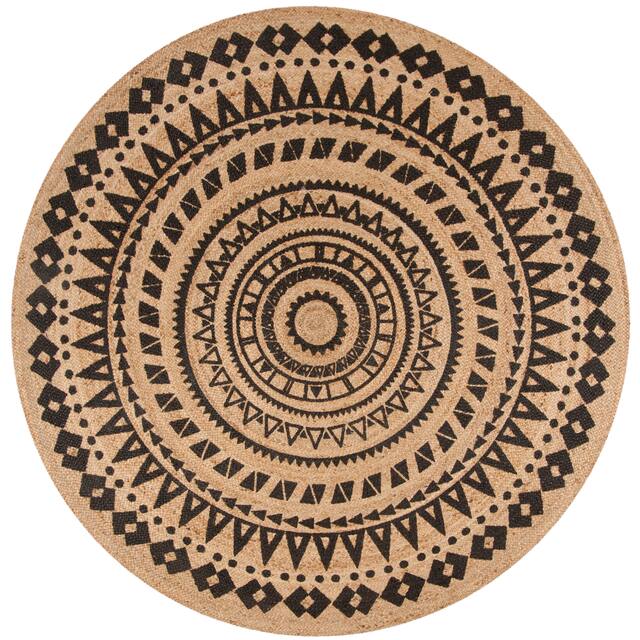 SAFAVIEH Handmade Natural Fiber Valentien Casual Jute Rug