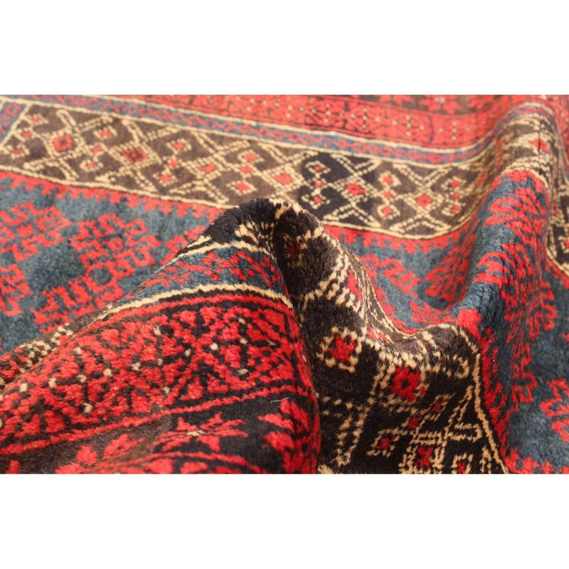 ECARPETGALLERY Hand-knotted Teimani Dark Grey Wool Rug - 2'5 x 4'2