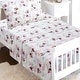 preview thumbnail 22 of 115, 3-Piece Cotton Toddler Sheet Set for Kids Boys & Girls (Animals, Fish, Sports, Floral) Minnie's Garden - Toddler