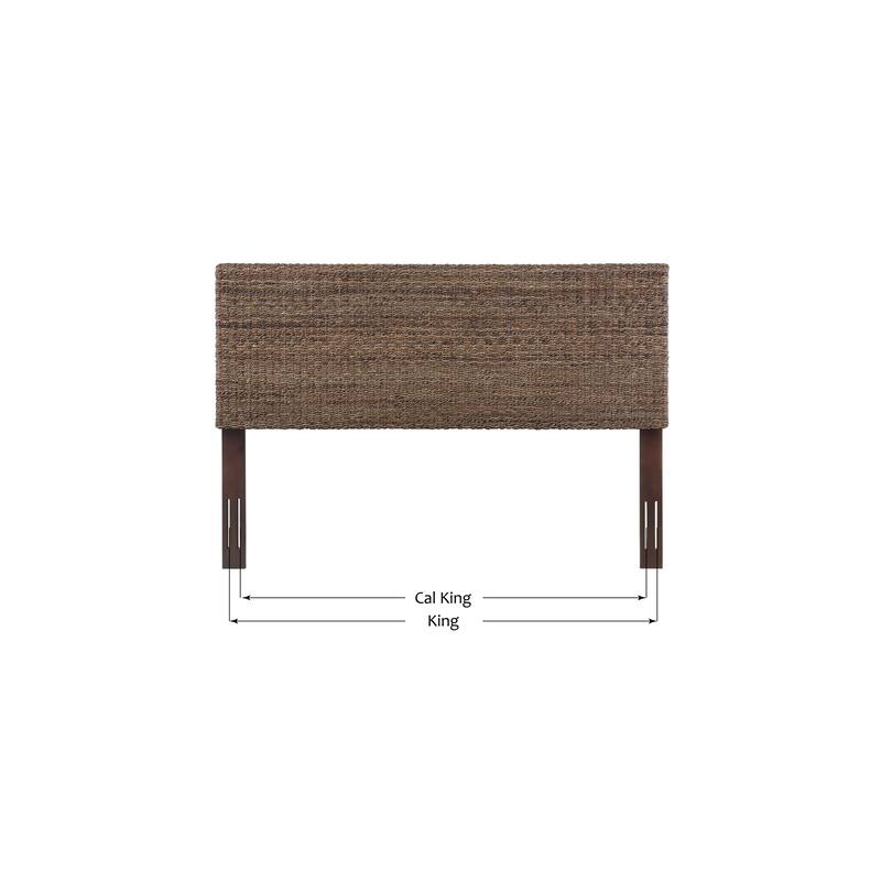 Ashbury Woven Wicker Rattan Abaca Headboard