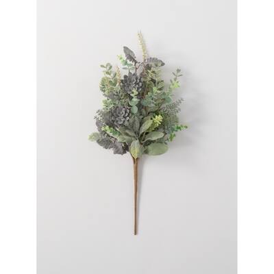 Sullivans Artificial Succulent Bush 22.5"H Green - 5"L x 6"W x 22.5"H
