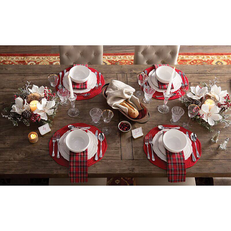 Boutis Quilted Placemat - Set of 4