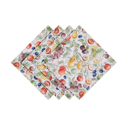 Laural Home In the Orchard Napkin Set of 4 - 20" x 20"
