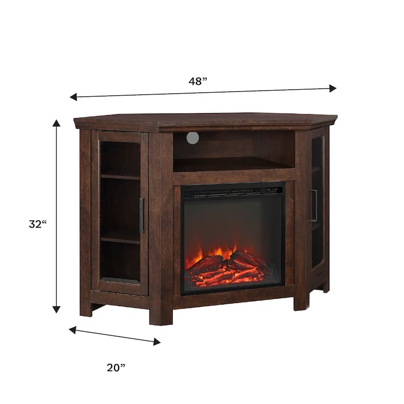 Middlebrook 48-inch Corner Fireplace TV Stand