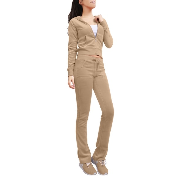 womens khaki tracksuit