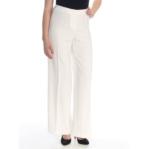 white polyester pants