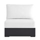 preview thumbnail 14 of 25, Tahoe Patio Aluminum Modular Armless Chair