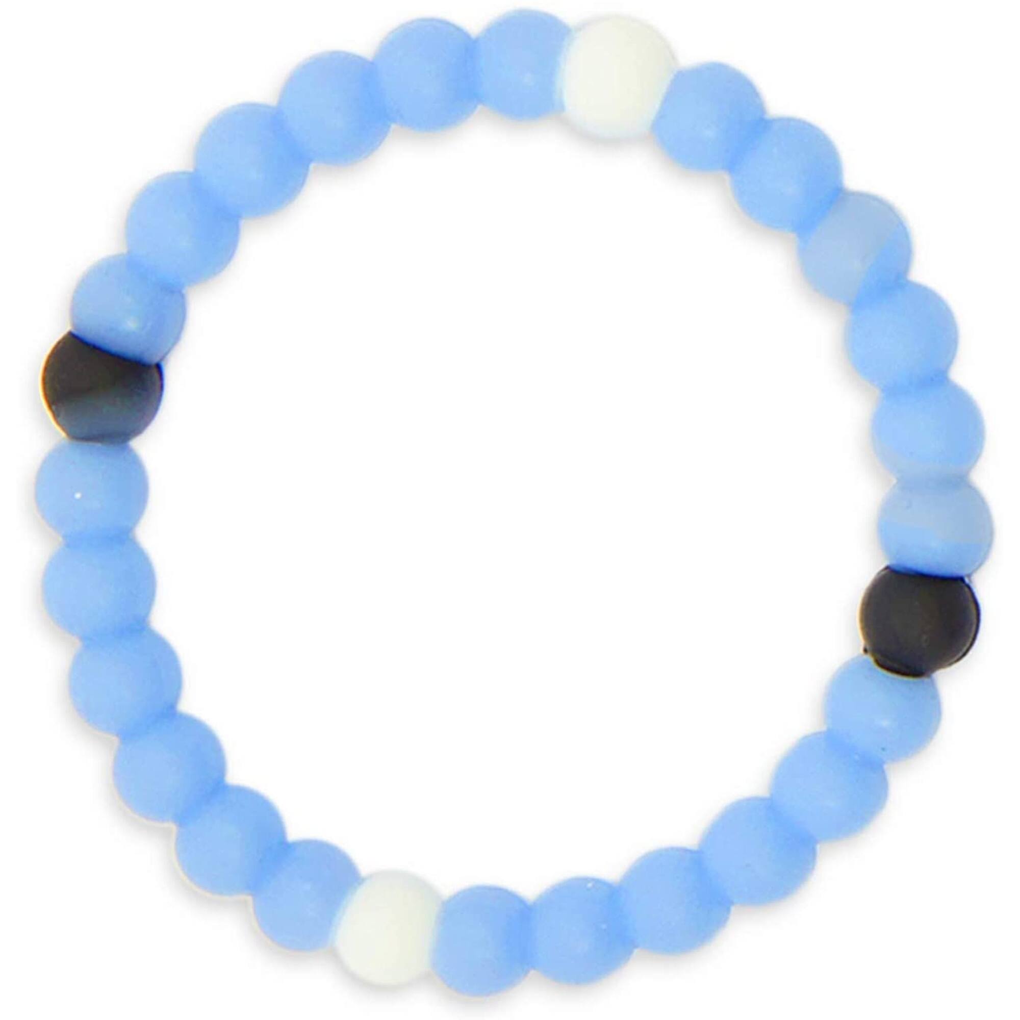 Rubber Beaded Bracelets, VSCO Girl Jewelry for Women, Men, Kids, Teens (8 Pack) Bed Bath