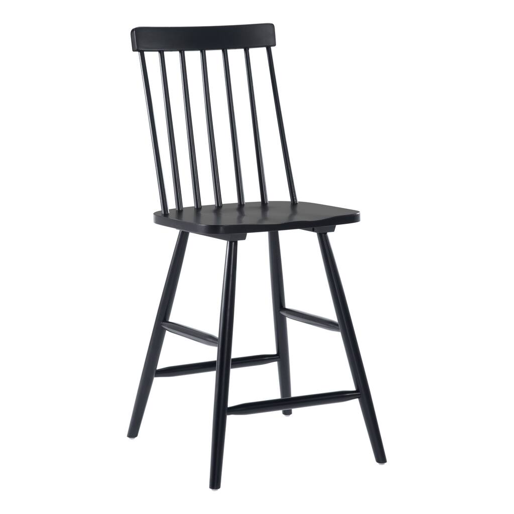 Bury Counter Chair (Set of 2) Black - N/A