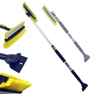 Wallis Companies - Extendable Snow Brush with Squeegee and Ice Scraper