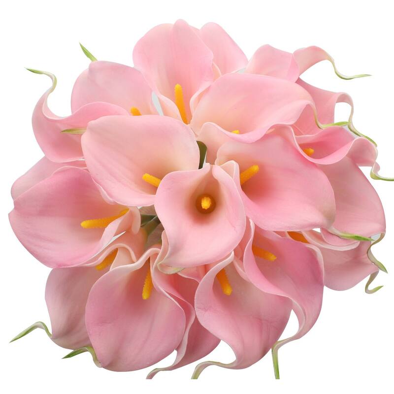 20pcs Artificial Calla Lily Artificial Flower Home Party Decor - Pink