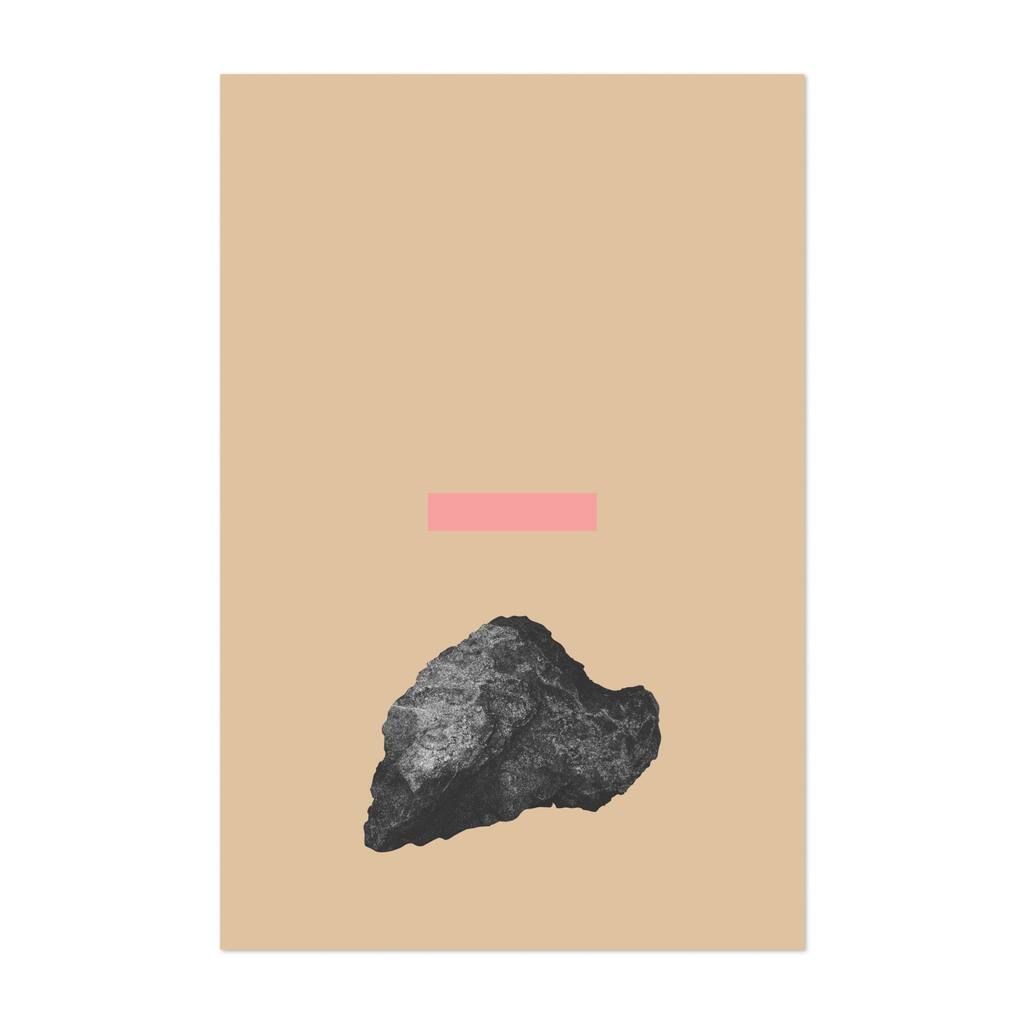 Analogy Illustrations Abstract Geometric Minimal Art Print/Poster