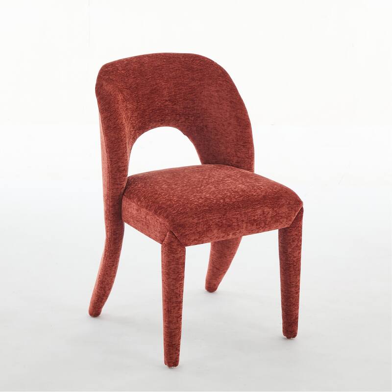 Metal Legs Dining Chair,Cushion Is Comfortable,Design Is Simple