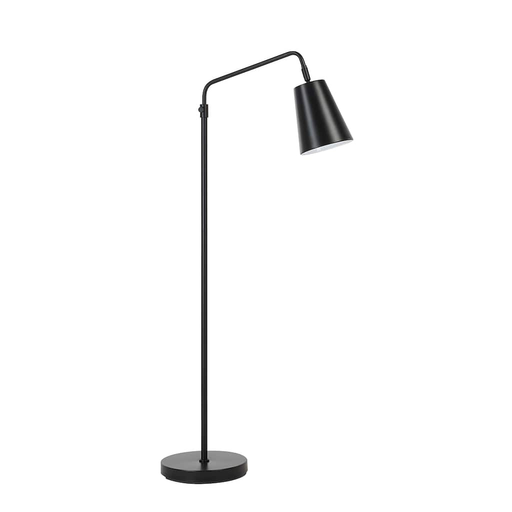 Nottingham 47.5" Height Floor Lamp, Black - 10 x 23.25 x 47.5 - 56.875 ADJ."
