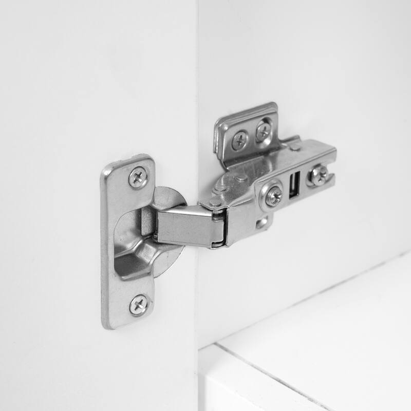 Roomfitters 36" Bathroom Vanity with Ceramic Sink, Soft Close Doors, Adjustable Shelves, Standard & Double Drawers